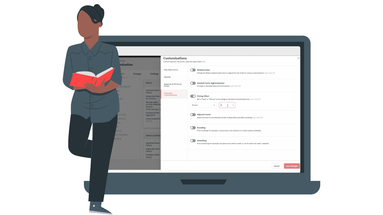 PriceLabs Pricing Offset