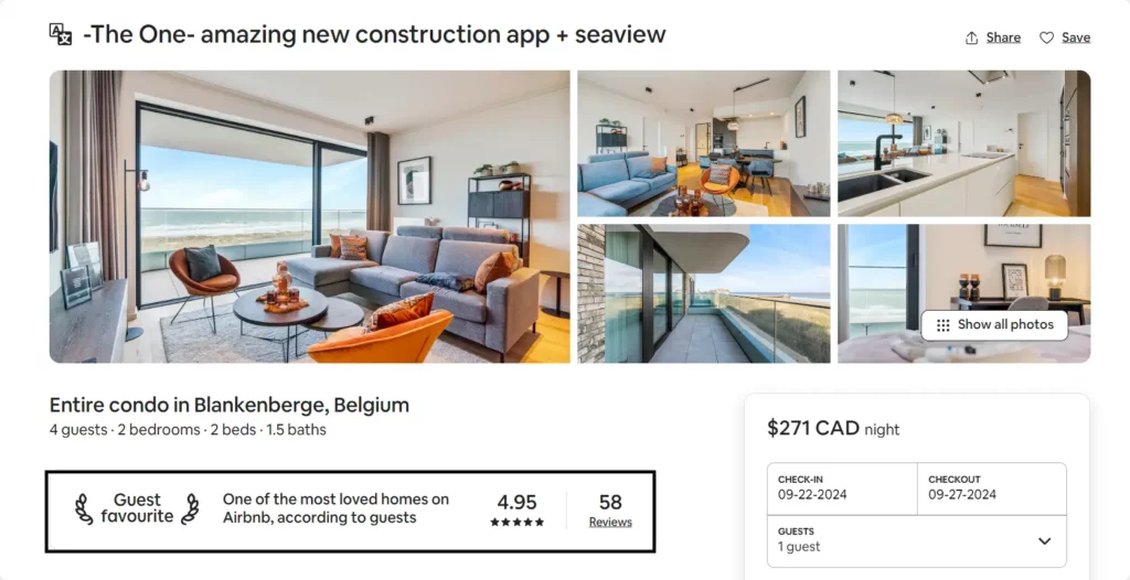 A Guest Favorite Airbnb Host