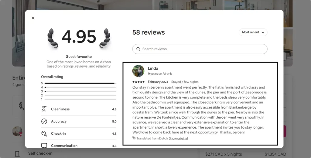 Detailed Review Given by a Guest